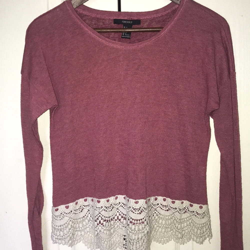 Forever 21 Lace Shirt